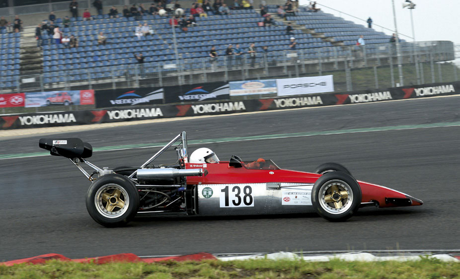 HRA-Meister Formel 3 1600: Peter Prause im Ensign LNF 3