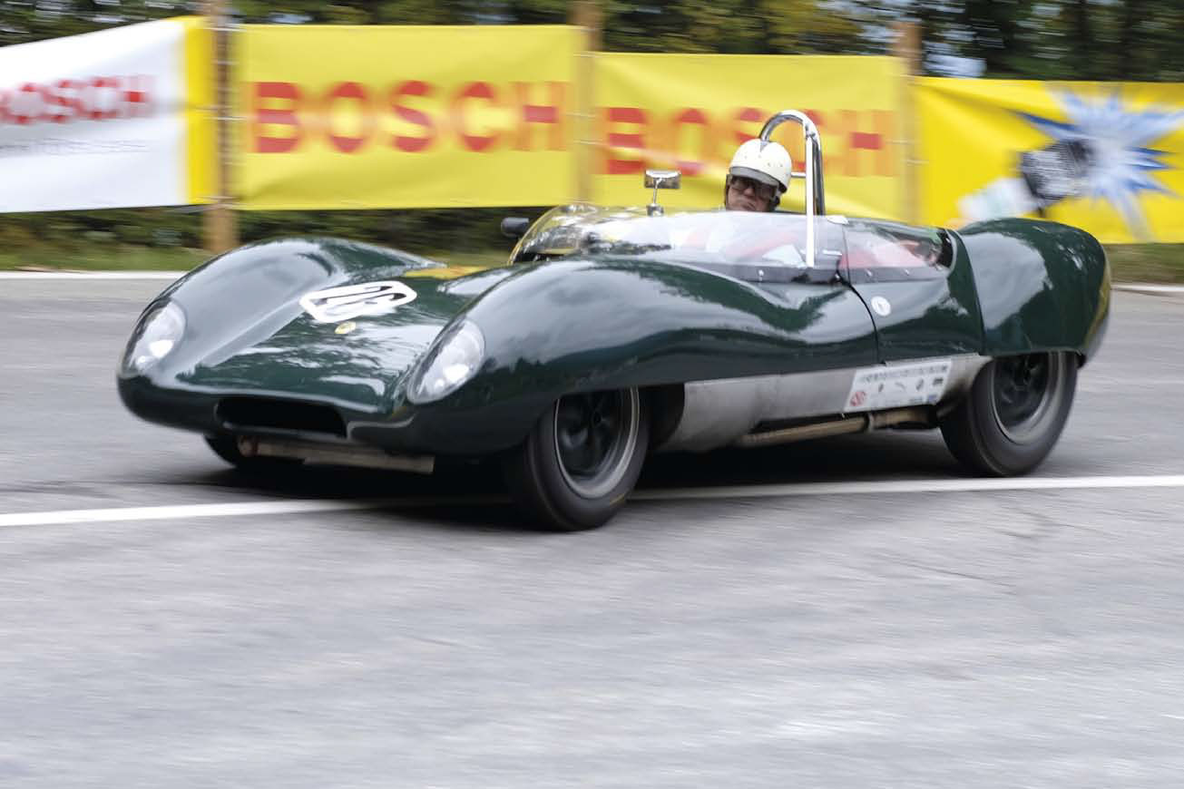 Oliver Hartmann im Lotus 17, Baujahr 1959