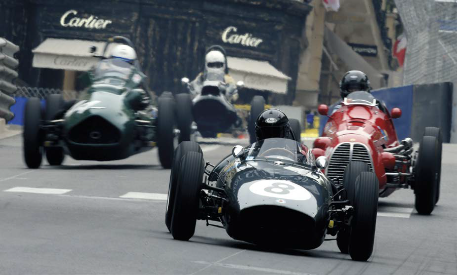 Sechster bei den F1 und F2 vor 1961: Barrie James Baxter im 60er BRM P 48