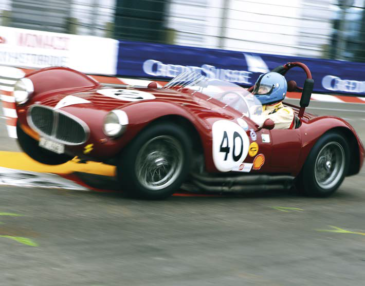 Lukas Huni (CH) im 54er Maserati A6 GCS