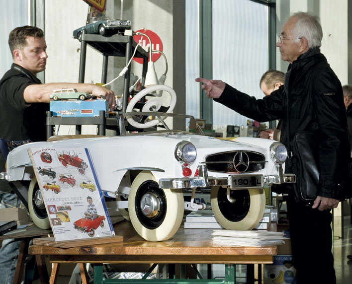 Mercedes-Benz Museum: Modellauto-Samm-lerbörse