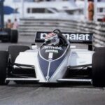 Piquet im Brabham BT 50-BMW 1982 in Monaco