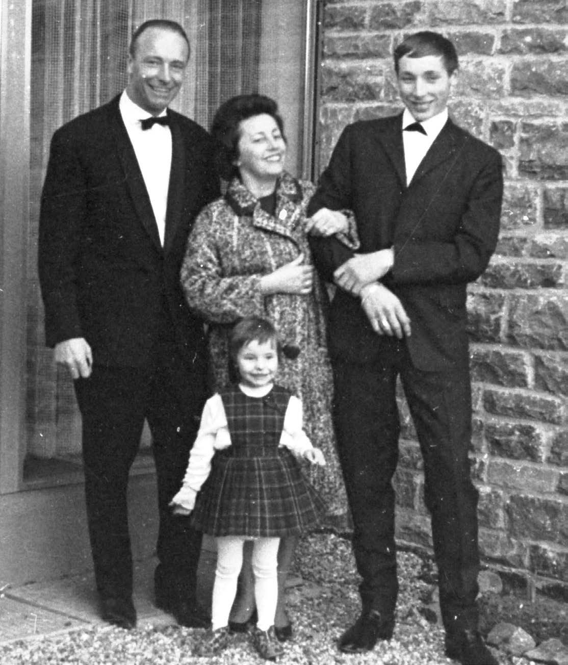 Glücklich im Westen Vater Edgar Barth, Mutter Gerda, Tochter …. und Sohn Jürgen (v.li.)