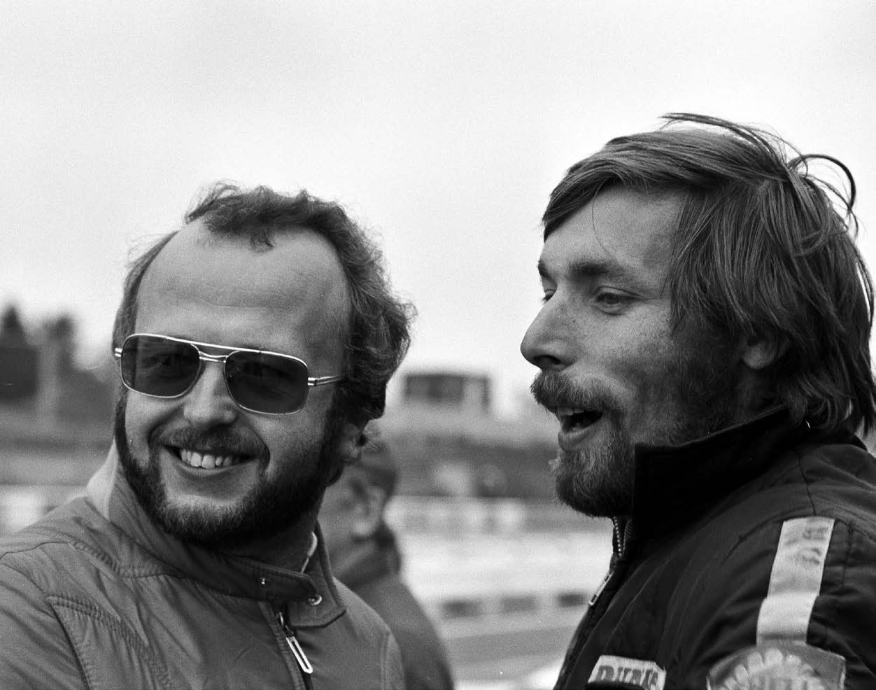 Jürgen Barth: „Der Georg (Loos, li.) war ein schwieriger Kunde, man konnte ihm nichts wirklich recht machen“