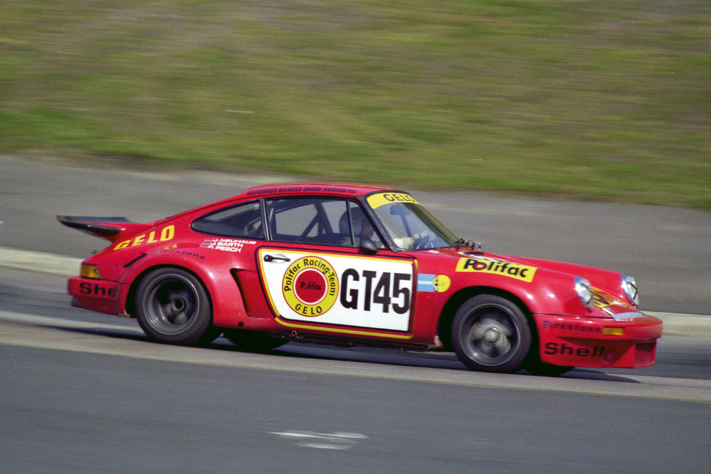 Jürgen Barth: 1000 km Nürburgring 1974: Klassensieg im Loos-Porsche Carrera RSR
