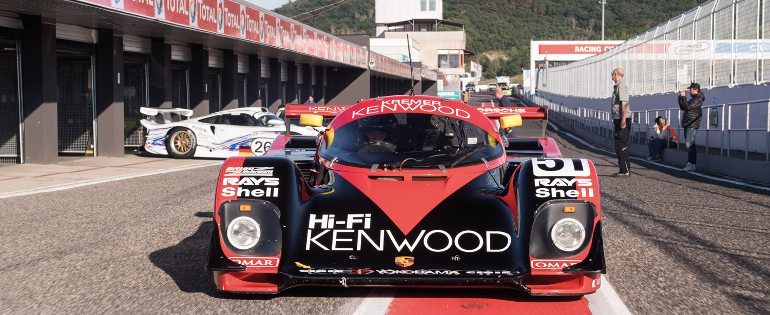 „Ich fühlte mich sofort zu Hause in der kuscheligen Blase des Porsche 962 Ck