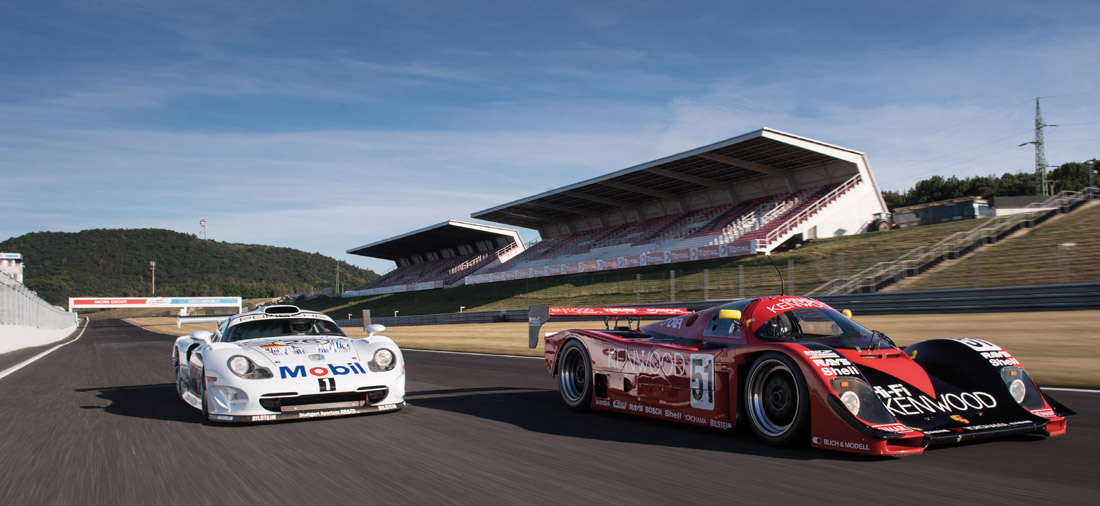 Hinter dem Fahrer war der 996 GT1 Evo vom Prinzip her ein 962