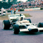 Die Farben gewechselt: Graham Hill 1970 im Rob Walker-Lotus 49 C