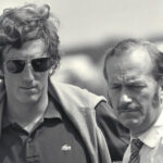 Der schnellste Mann 1969/70 im Lotus 49 B und Jochen Rindt (li.), hier mit Colin Chapman