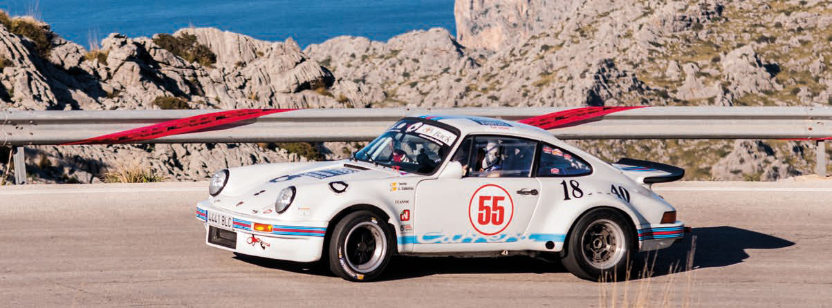 Oris Rally Clasico:Die Einheimischen Oleza Tacho/Jordi Canellas im Porsche 911