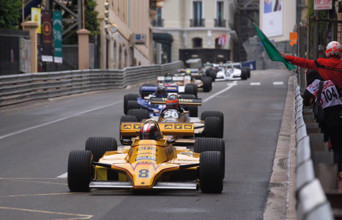 Grand Prix de Monaco: Gesamtsieger Serie G: der Schotte Martin O’Connell im ATS D 4