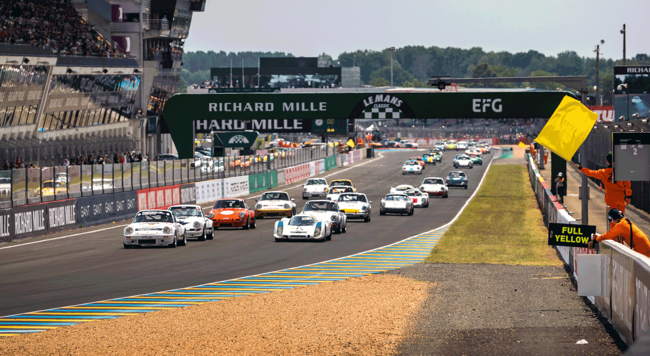 Start des Le Mans Classic