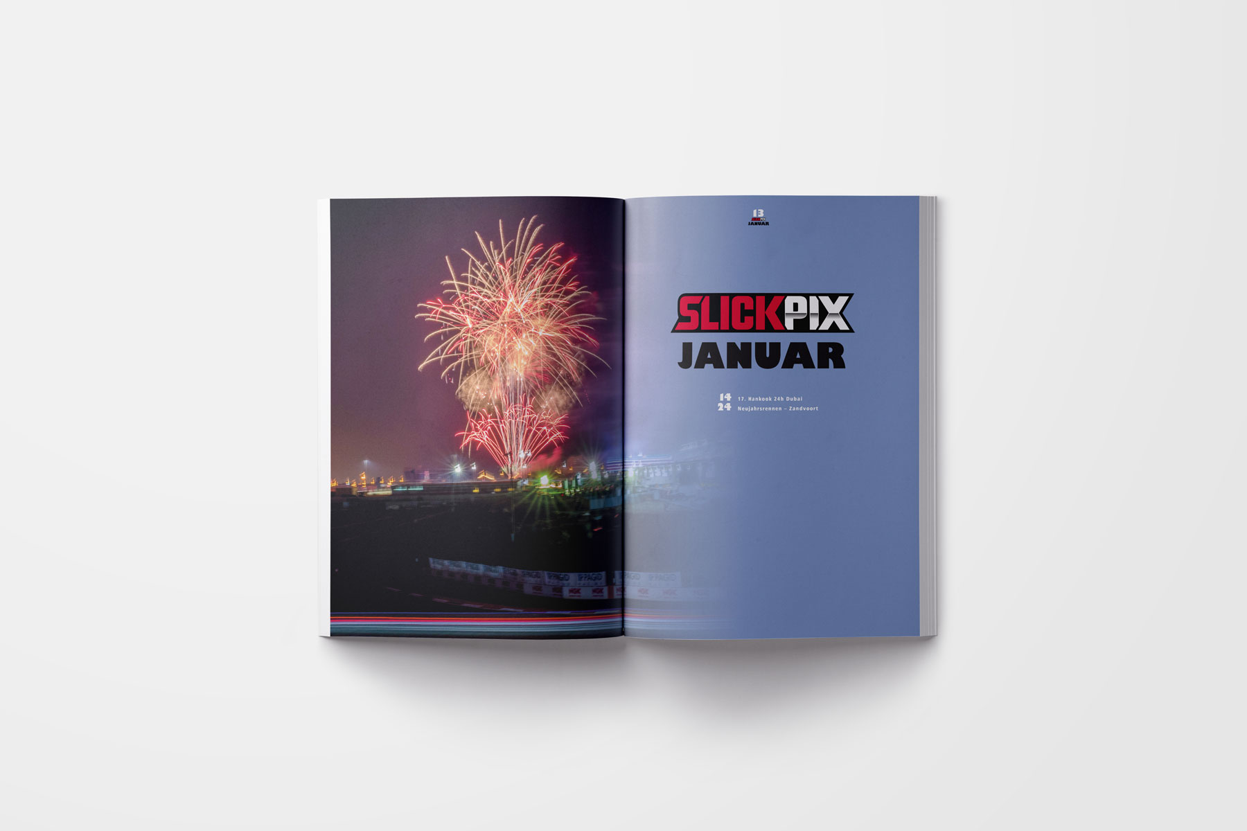 Seite 12 und 13 des Slickpix Magazins #04
