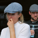 Nachdenkliche Eve Scheer währen des 100km-Rennens auf dem Nürburgring: „Wo steckt der Schwiegervater?“