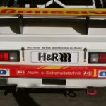 Dem Opel Manta blieb nur der flotte Spruch auf dem Heck