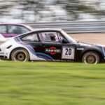 In André Kunkels Porsche 911 RSR Gesamtvierte beim 1000km-Rennen auf dem Nürgburgring: Claudia Hürtgen