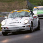 Klassensieger: der Kolb/Kolb Porsche 964 und der 924 von Singer/Oberndorfer beim 1000km-Rennen auf dem Nürburgring