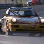 Sechster gesamt: der Cup-Porsche des Eidgenossen Ivan Reggiani beim 1000km-Rennen auf dem Nürburgring