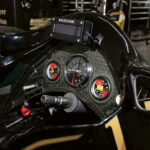 Cockpit von Nigel Mansell und Elio de Angelis im Lotus 87b