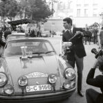 Es ist geschafft: Die Monte-Sie-gerpokale und ein glücklicher Vic Elford