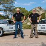 Treffen bei der Tour de Corse 2017: Gérard Larrousse und Vic Elford
