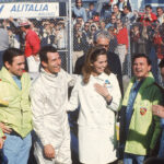 Vic Elford und seine Daytona-Mitsieger Stommelen, Neerpasch, Herrmann und Siffert