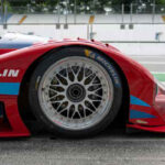 Front: Viel Aerodynamik im Ferrari 333 SP durch Frontsplitter und Louver