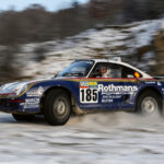 High-Tech passiert Kiesgruben-Schrottplatz - der Porsche 959