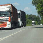 Die Gerade hinter der „Courbe de’Etoile“ Richtung Start-und-Ziel 1950 bis 1954 in Rouen