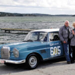 Präsentation zusammen mit Björn Waldegard und Marcel Tiemann bei „Mercedes-Benz & Friends“ 2013 in Schweden